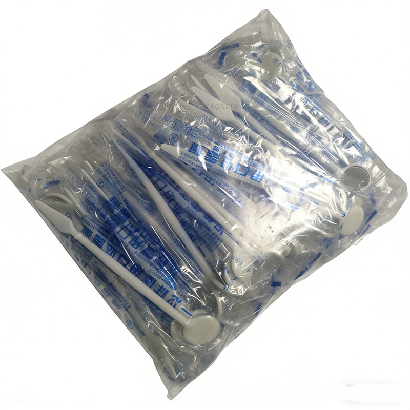 Teeth Whitening For Photos - 100 Adet Plastik Diş Oral Ayna