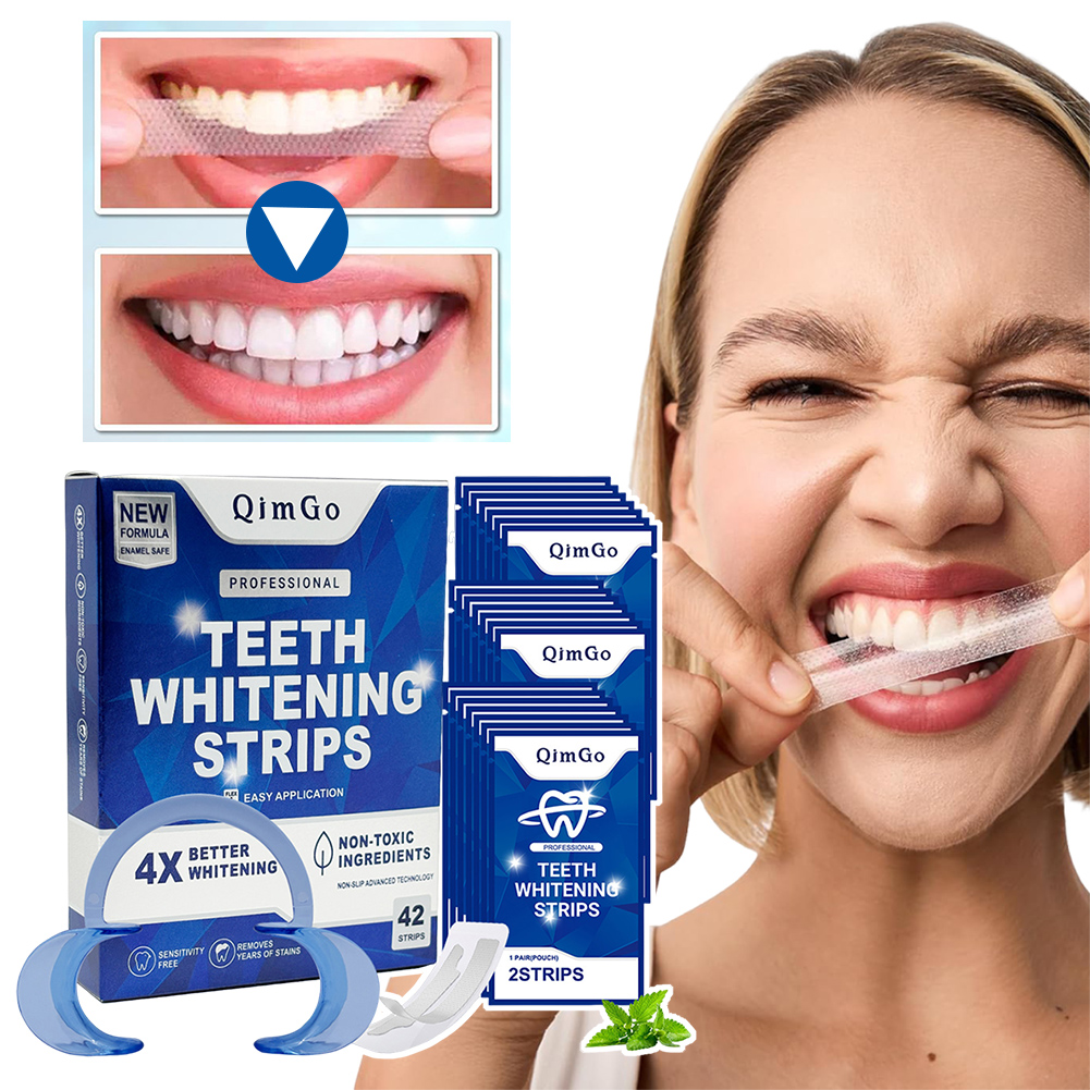 Teeth Whitening Strips Crest - Profesyonel Diş Beyazlatma Şeritleri Doğal Hafif
