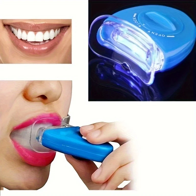 Teeth Whitening Video - LED Diş Beyazlatma Işığı Beyazlatıcı Mavi