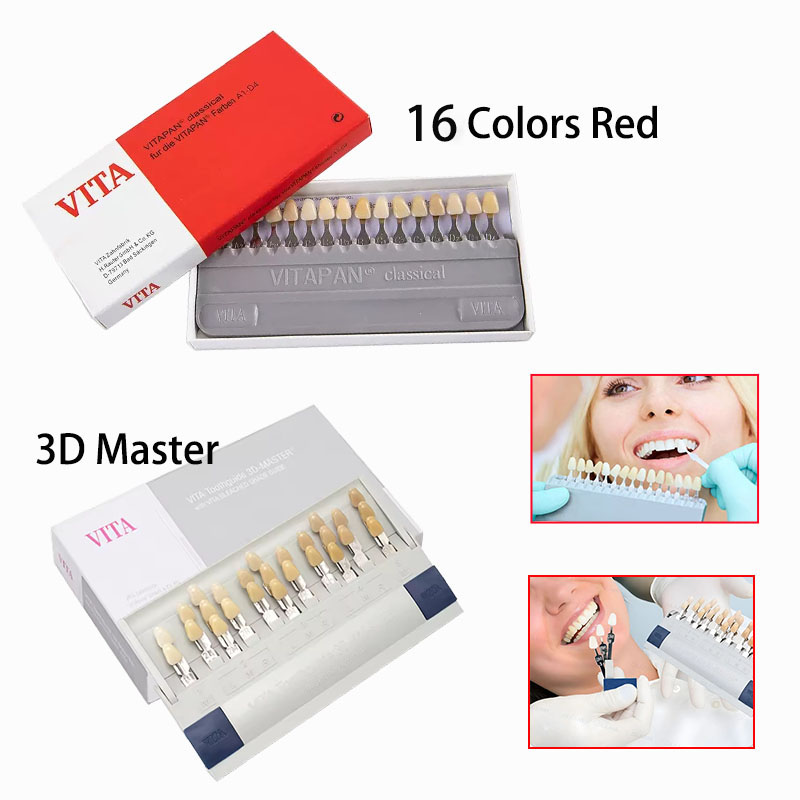 Teeth Whitening Shade Guide - Vita Diş Gölge Kılavuzu Klasik 16