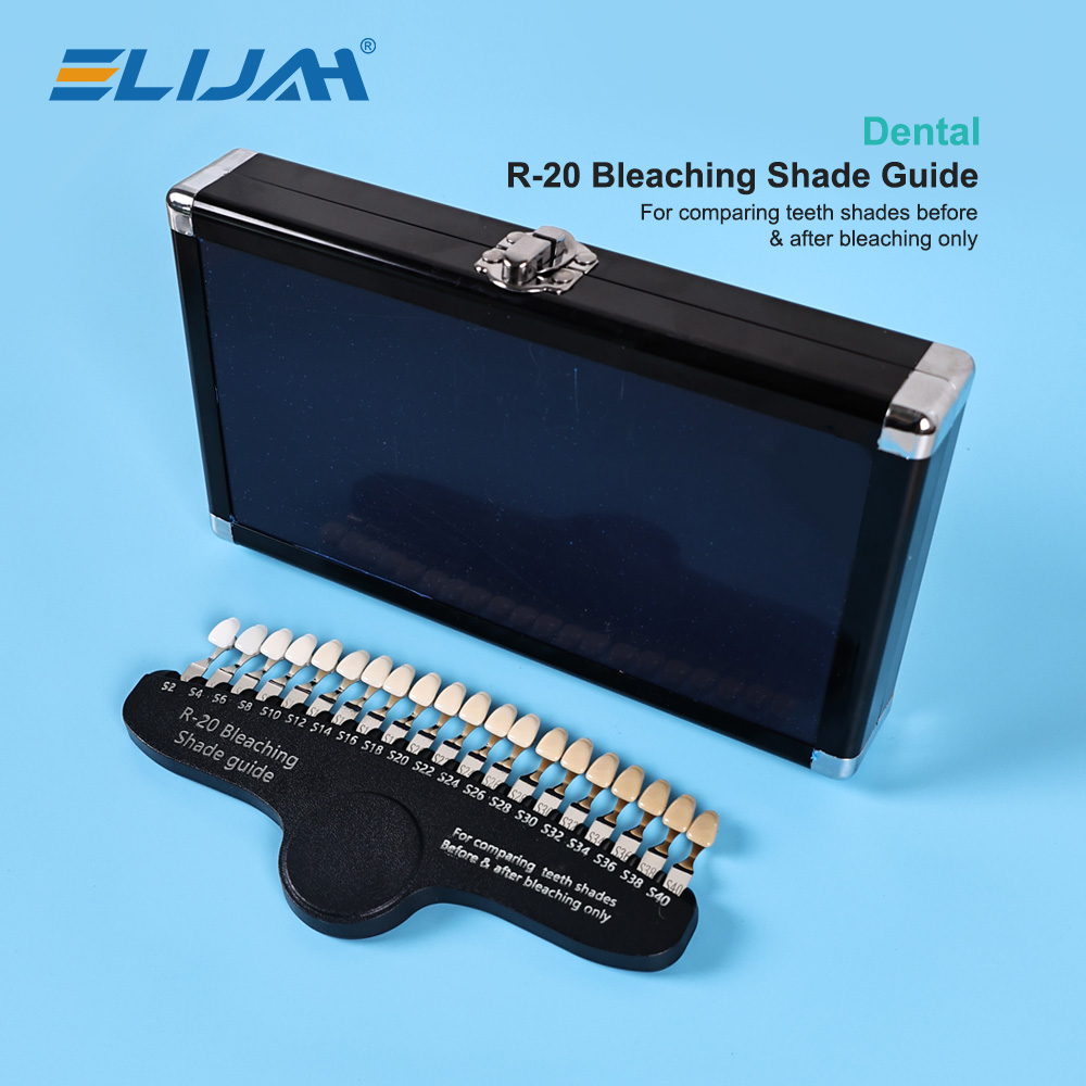 Teeth Whitening Shade Guide - ELIJAH R-20 Ağartma Gölge Kılavuzu Diş