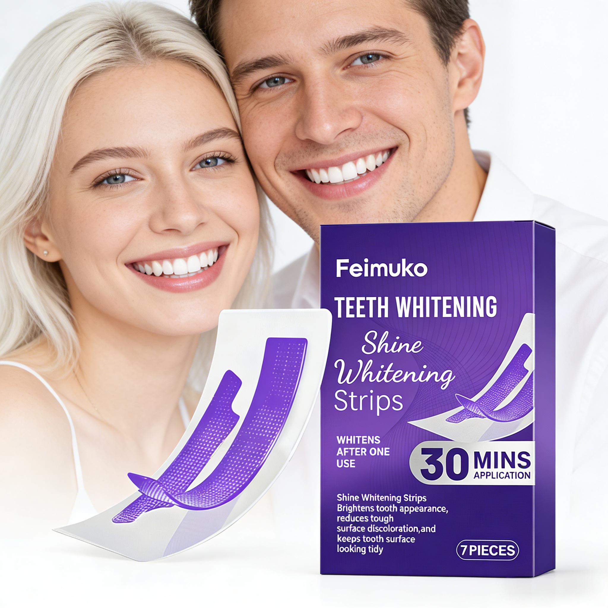 Teeth Whitening/Bleaching - Diş Beyazlatma Şeridi Hassasiyeti Azaltır Mineyi