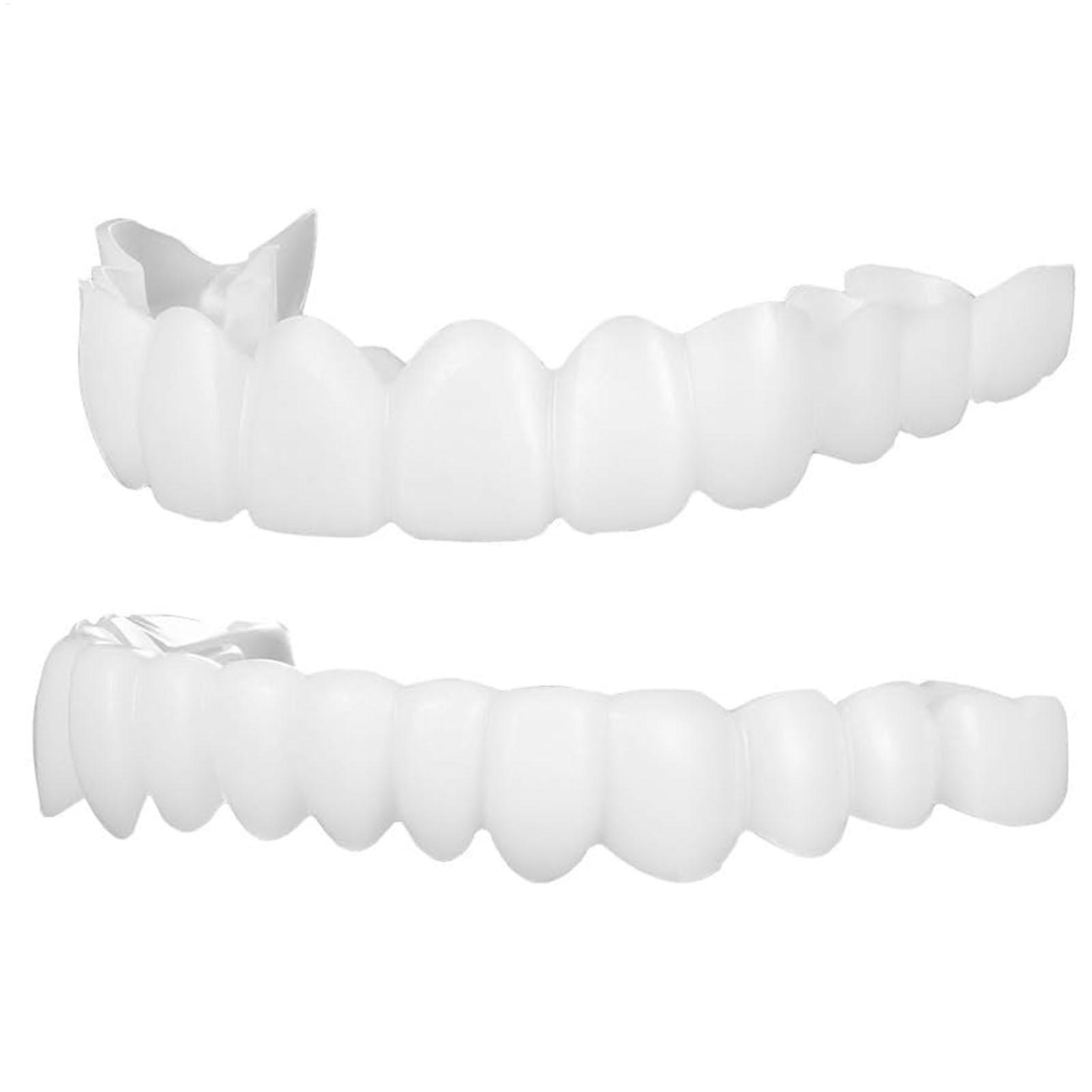 Teeth Whitening Moulds - 1 Çift Takma Diş Kaplaması Parlatıcı