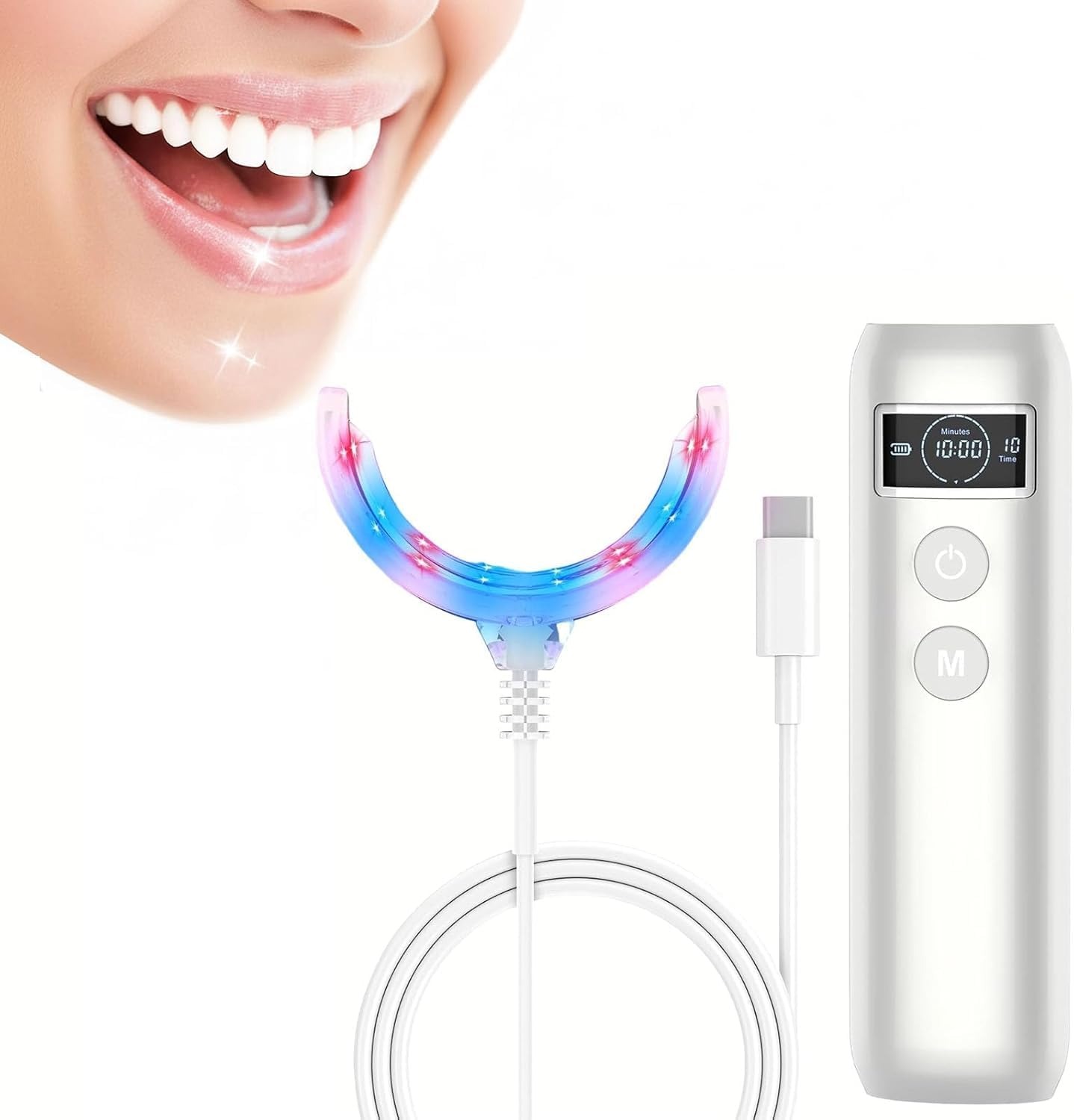 Teeth Whitening Blue Light - Diğer adımlar: Diş Beyazlatma Hızlandırıcı Lamba