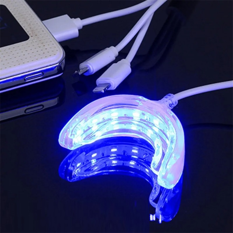 Teeth Whitening Blue Light - Diş Beyazlatma Hızlandırıcı Akıllı LED Mavi
