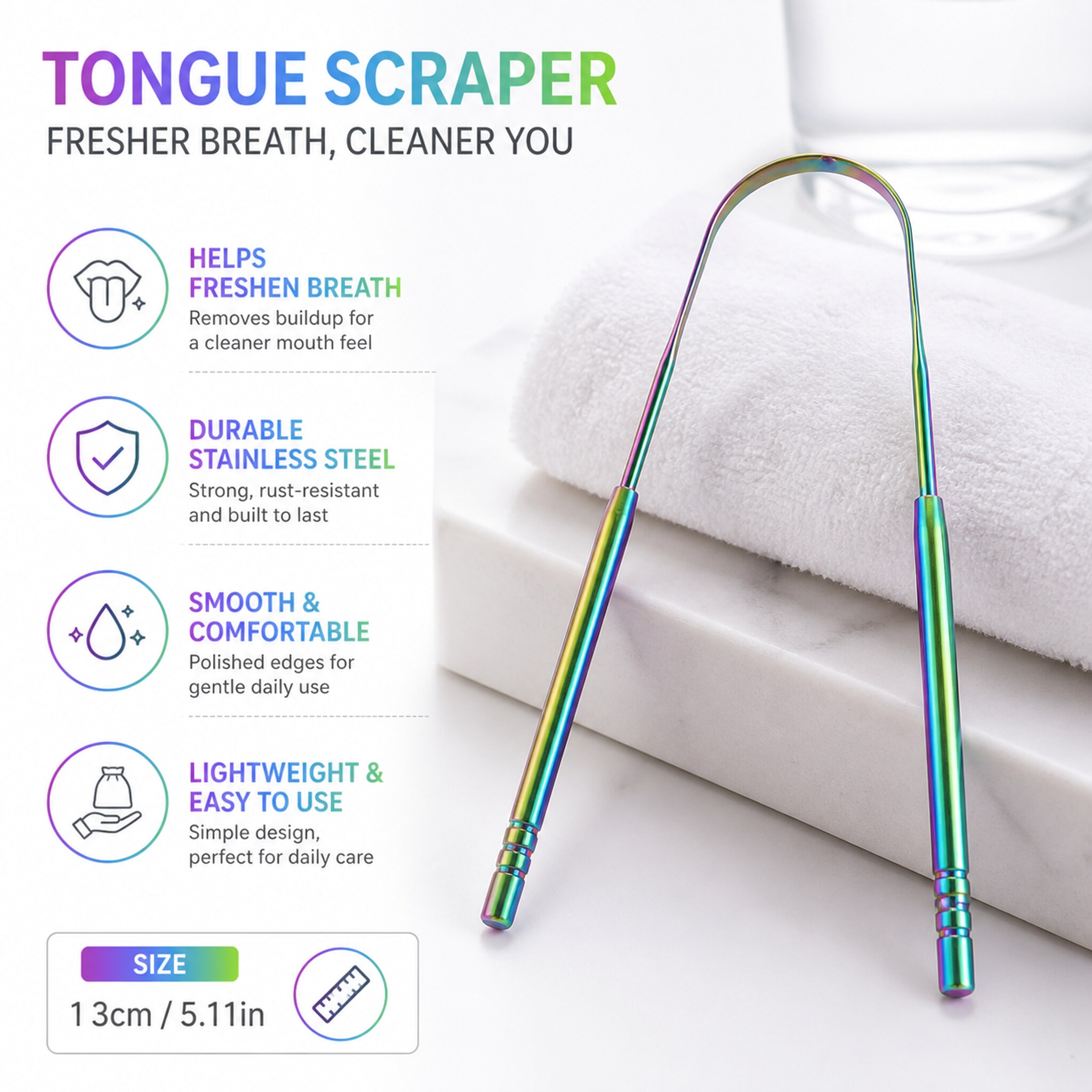 Metal Dil Temizleyici Paslanma - Tongue Scraper Metal incelemesi ve fiyatı