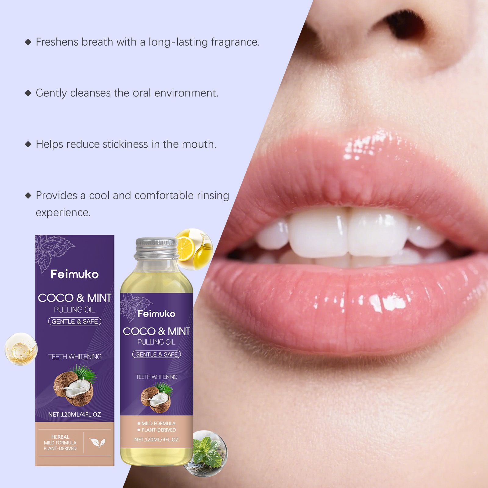 Hindistan Cevizi Yağı Nane Özl - Teeth Whitening With Coconut Oil incelemesi ve fiyatı