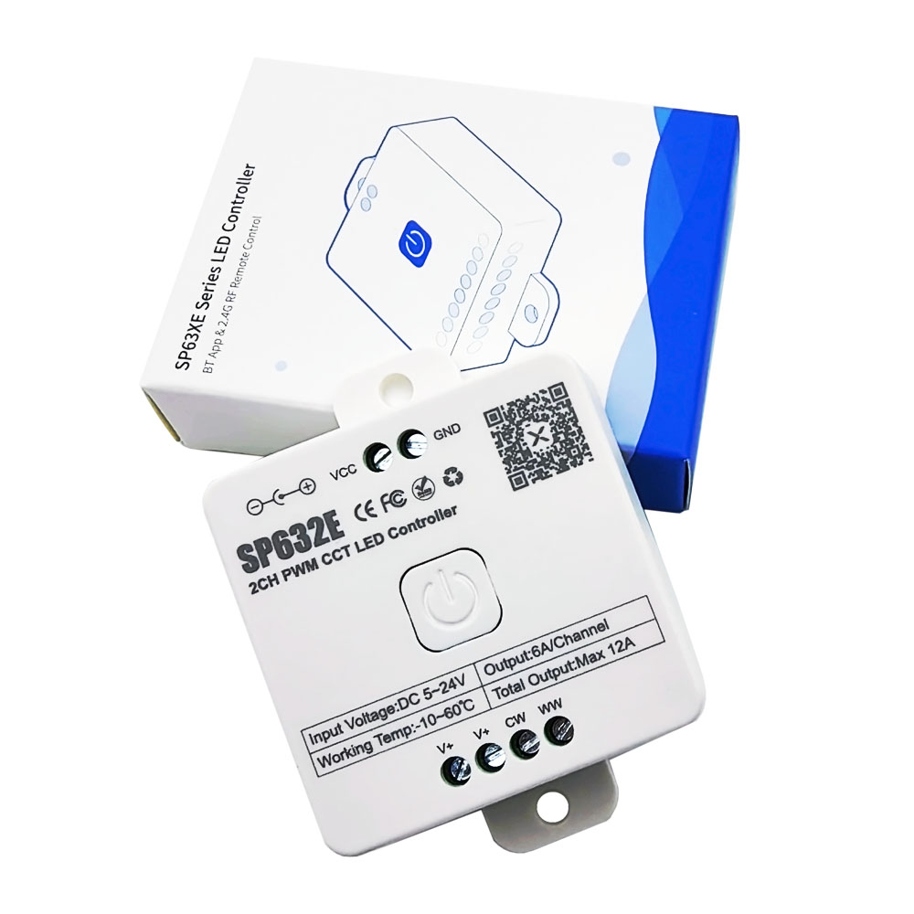DC5-24V SP632E 2CH PWM CCT LED - Teeth Whitening Blue Light incelemesi ve fiyatı