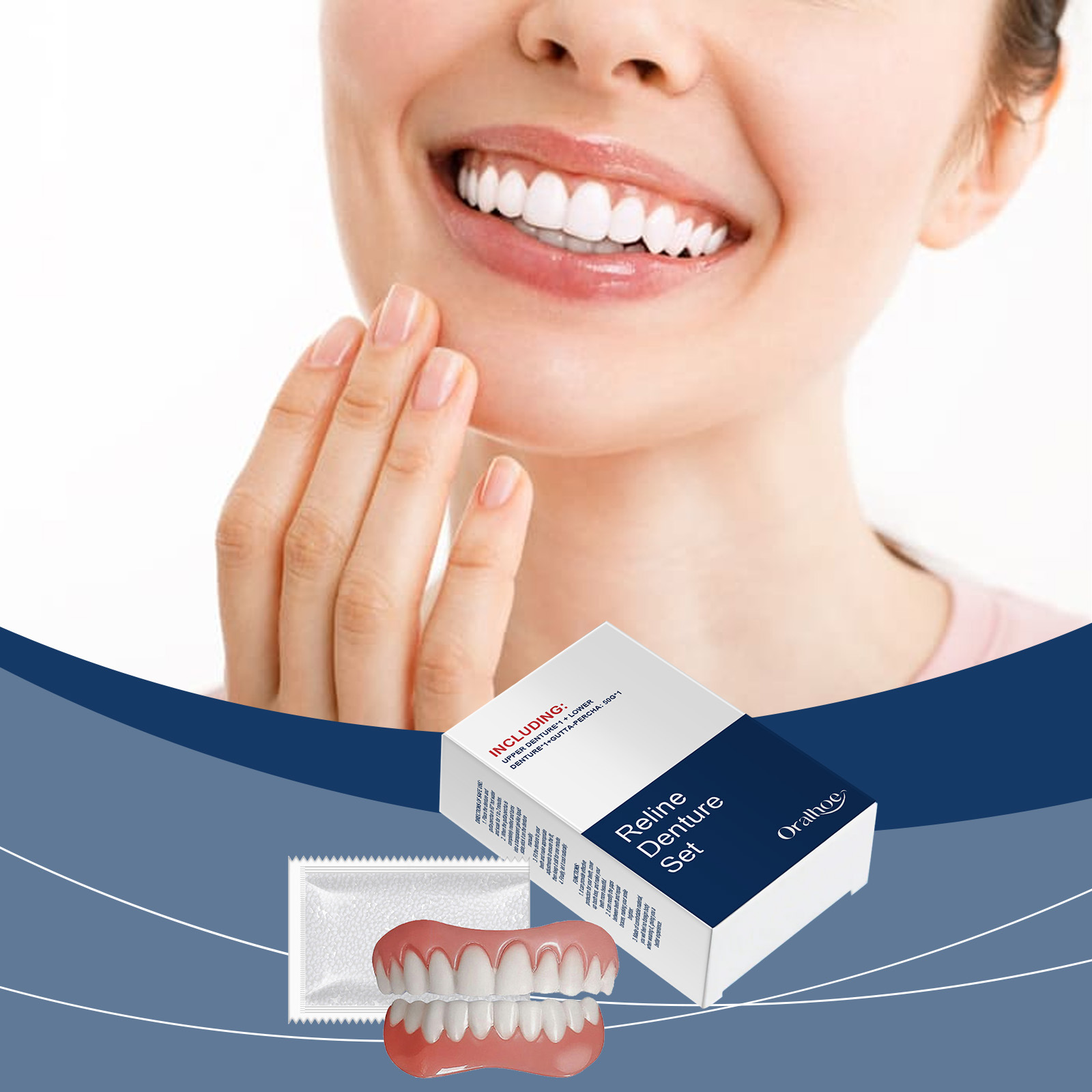 Takma Dişler Geçici Diş Ağız S - Teeth Whitening Veneers incelemesi ve fiyatı