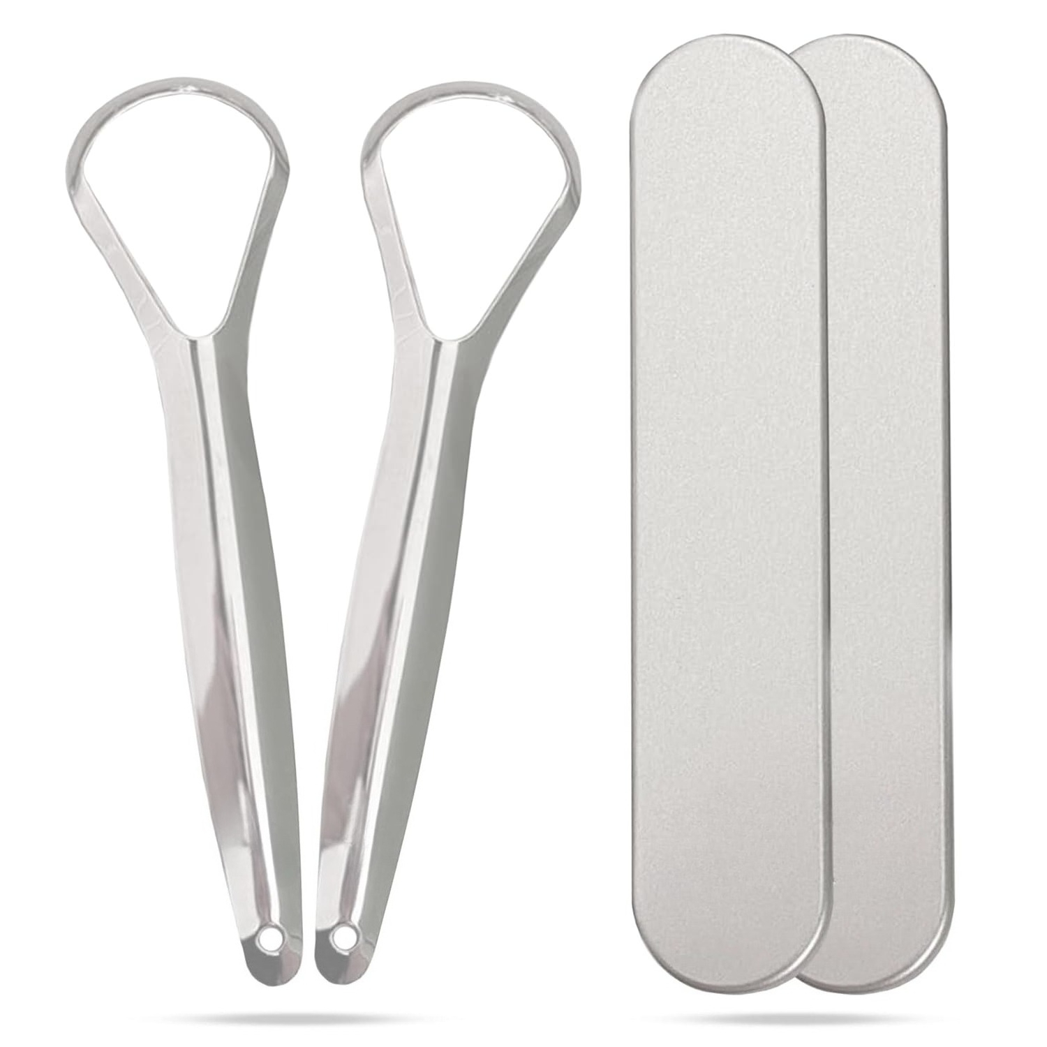 Yetişkinler için 1/2 adet Pasl - Tongue Scraper Metal incelemesi ve fiyatı