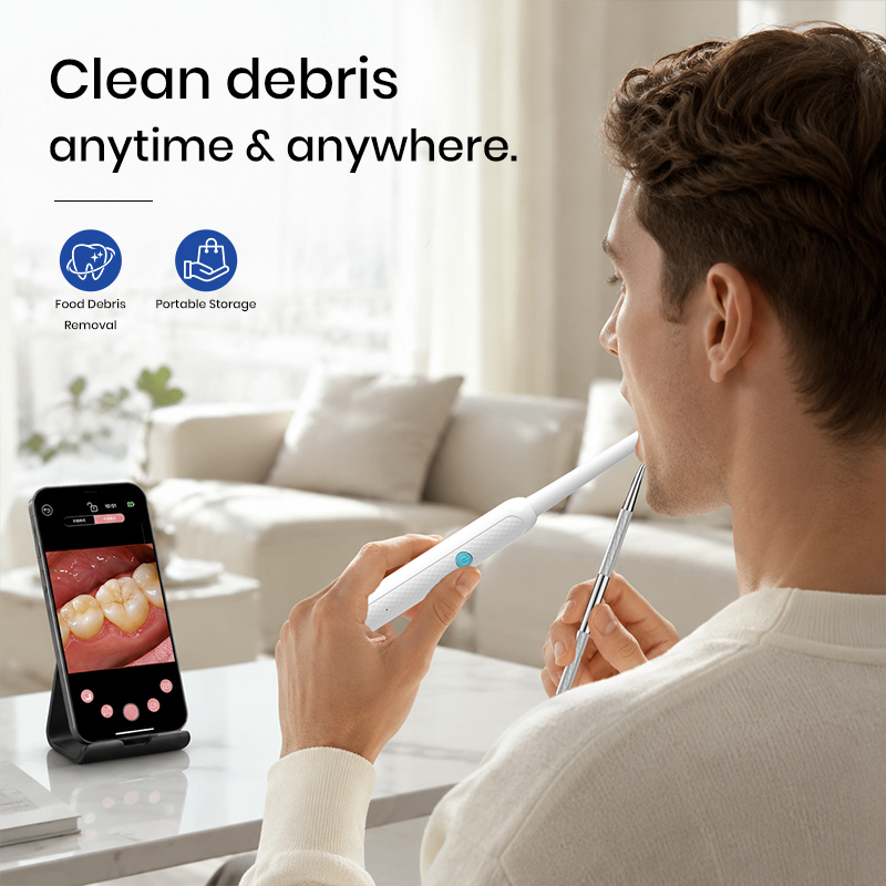 El Tipi WIFI Oral Endoskop HD1 - Teeth Whitening Video incelemesi ve fiyatı