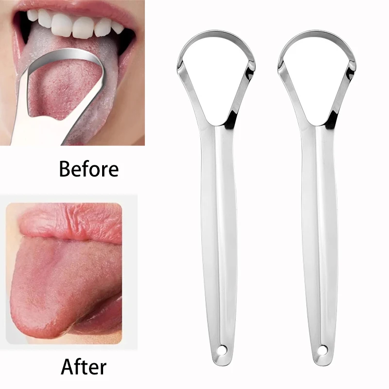 Ağız kokusu Dil Kaplama Dil Ka - Tongue Scraper Metal incelemesi ve fiyatı