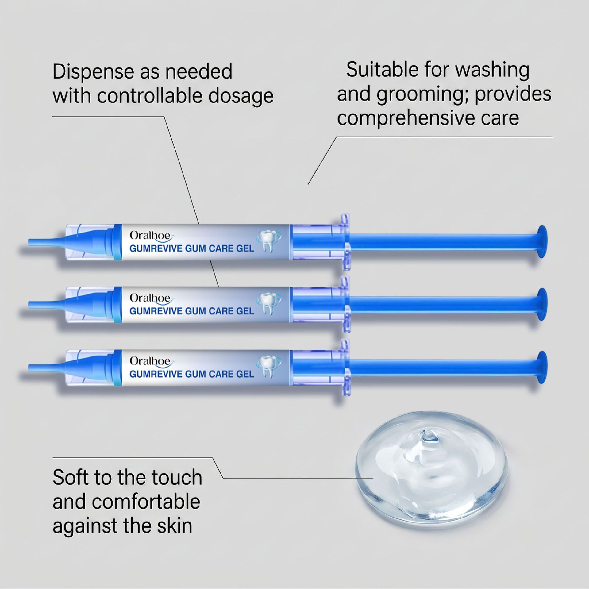 Ağız Bakım Jeli 3 Parça Diş Et - Teeth Whitening Gels Used By Dentists incelemesi ve fiyatı