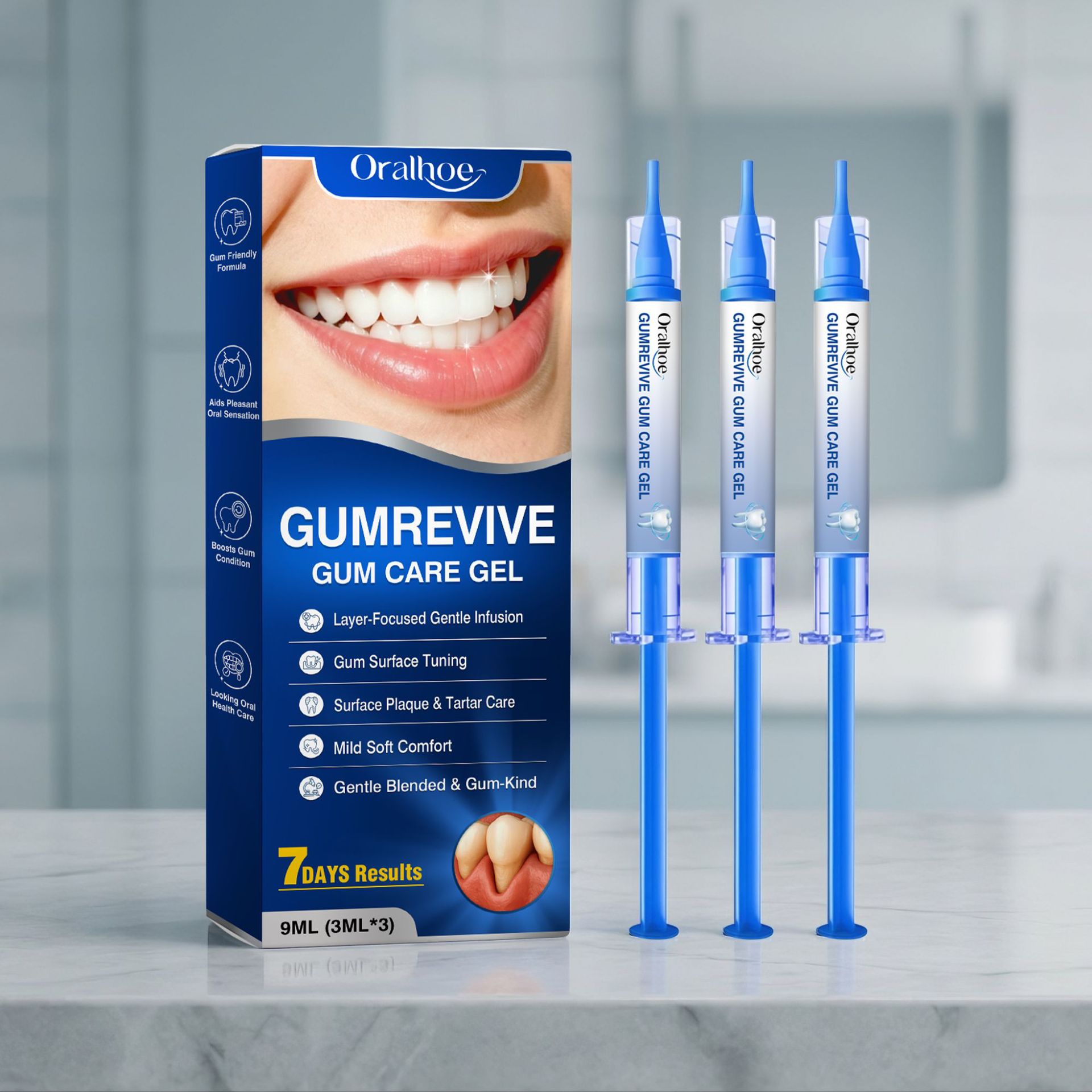 Ağız Bakım Jeli 3 Parça Diş Et - Teeth Whitening Gels Used By Dentists incelemesi ve fiyatı