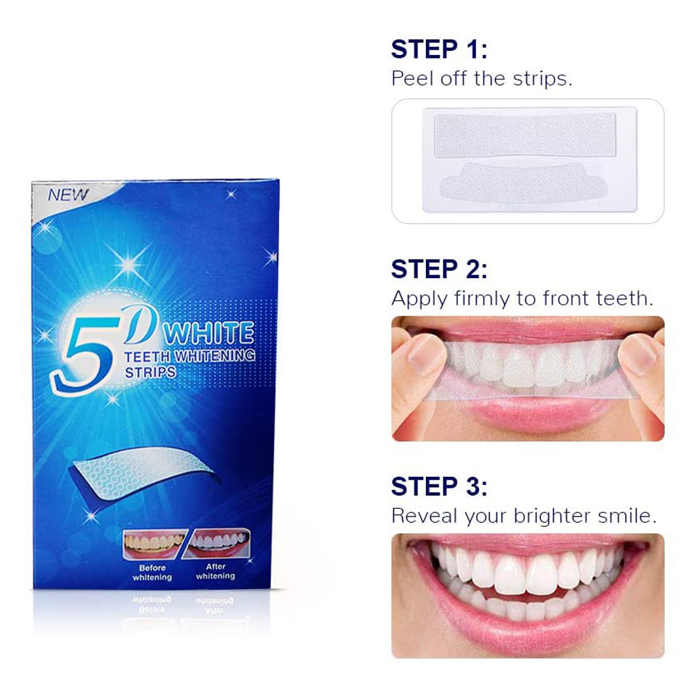 5D Beyaz Diş Beyazlatma Şeridi - Teeth Whitening Strips Crest incelemesi ve fiyatı
