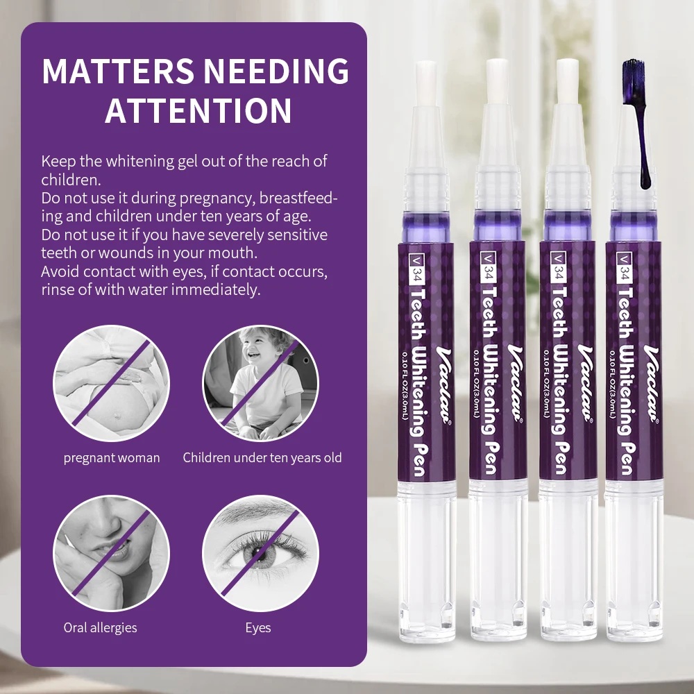 Vaclav V34 Mor diş beyazlatma  - Teeth Whitening Gels Used By Dentists incelemesi ve fiyatı