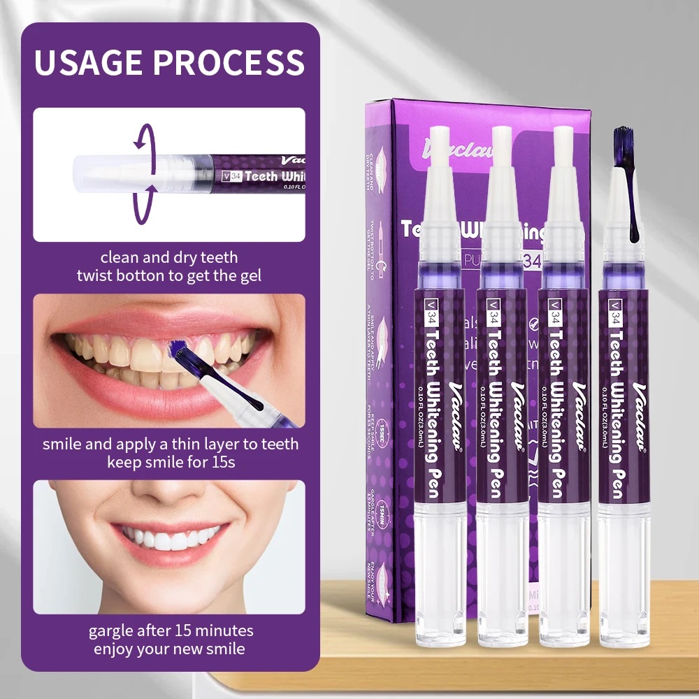 Vaclav V34 Mor diş beyazlatma  - Teeth Whitening Gels Used By Dentists incelemesi ve fiyatı