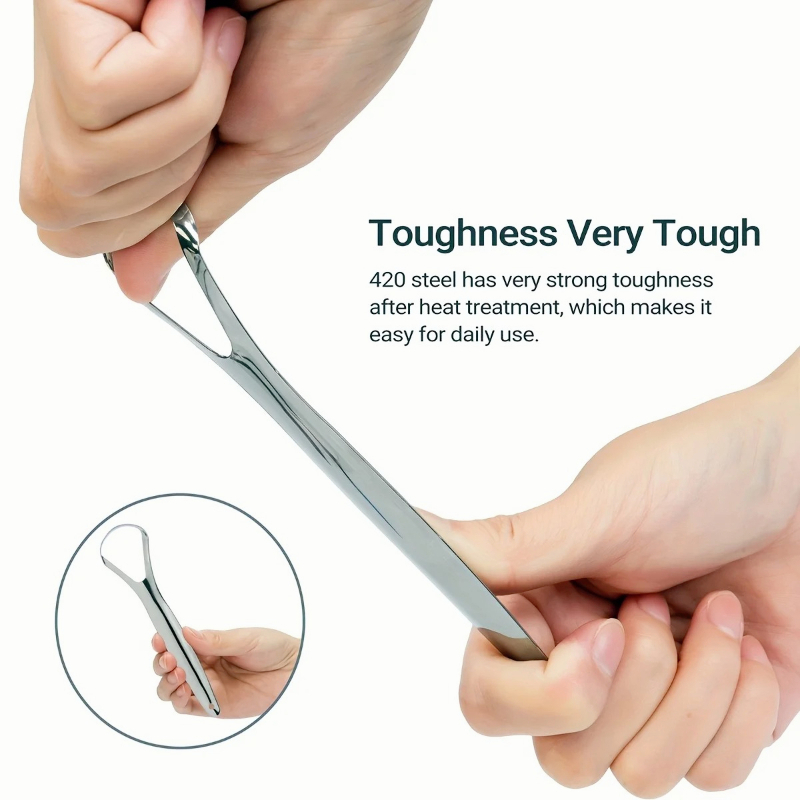 Paslanmaz Çelik Dil Kazıyıcı,  - Tongue Scraper Metal incelemesi ve fiyatı